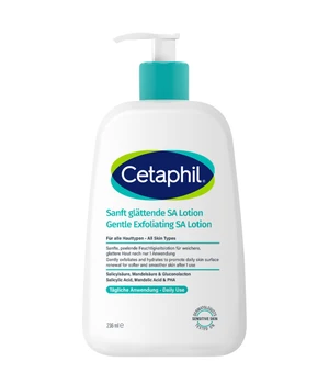 Cetaphil Basispflege Sanft glättende SA Lotion Gesichtscreme · 236 ml