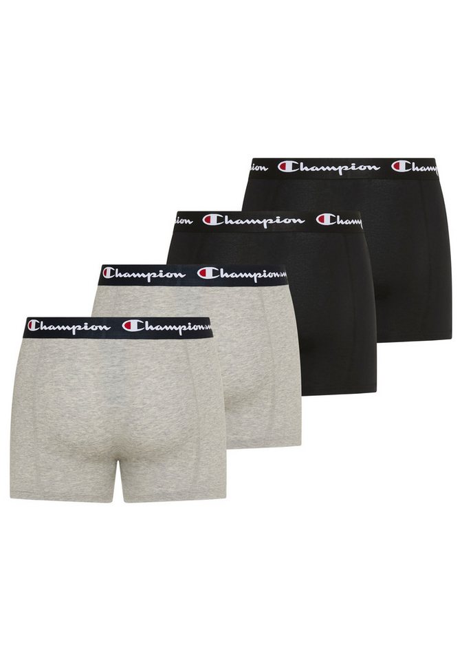 Champion Boxershorts 4 pk Boxer (4-St) 4er-Pack, für Erwachsene geeignet, aus Baumwolle und Elasthan – Bild 2 von 2