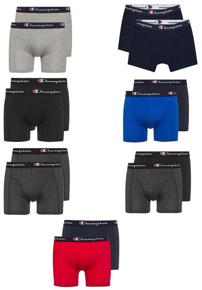 Champion Boxershorts 4pk Boxer (Spar-Pack, 4-St., 4er-Pack) – Bild 2 von 2