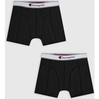 CHAMPION Herren Unterhose 2 pk Boxer, Größe S in Schwarz