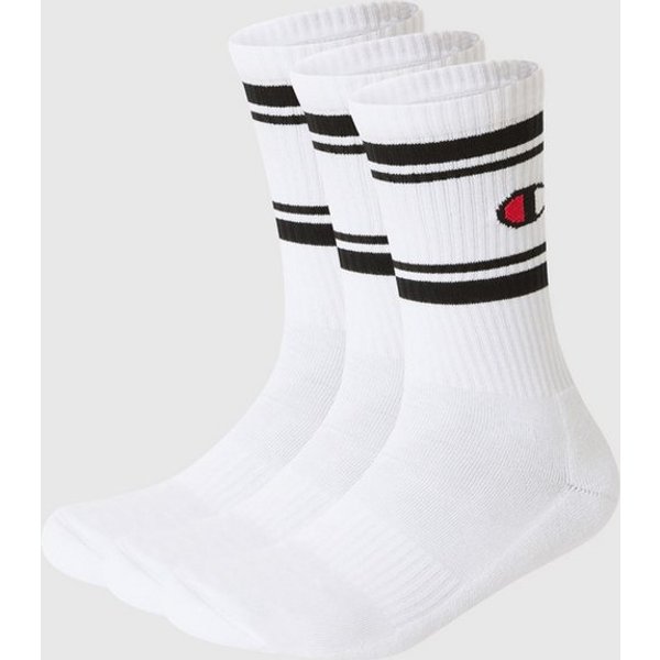 Champion Socken (Packung, 3-Paar) unifarben oder geringelt, Packung mit 3 Paar, elastisches Material