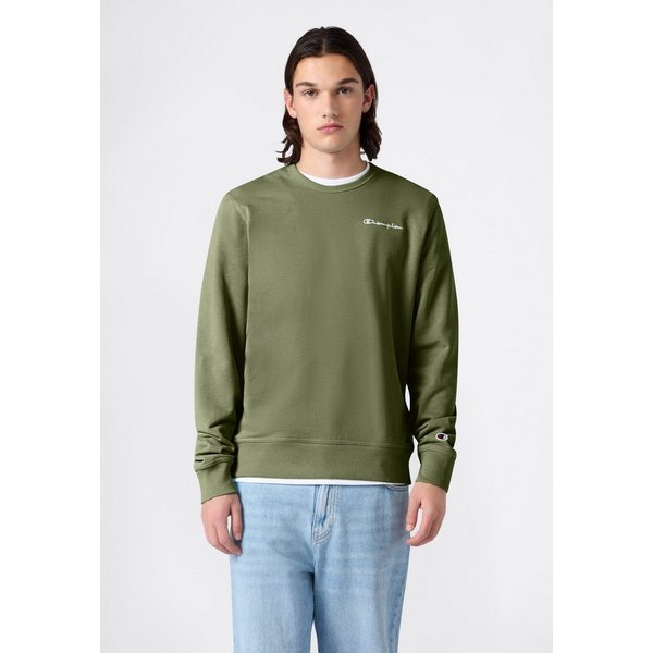 Champion Sweatshirt ICONS CONTRAST Terry Crewneck Sweatshirt mit Rundhalsausschnitt, ohne Verschluss, aus Baumwolle und Polyester