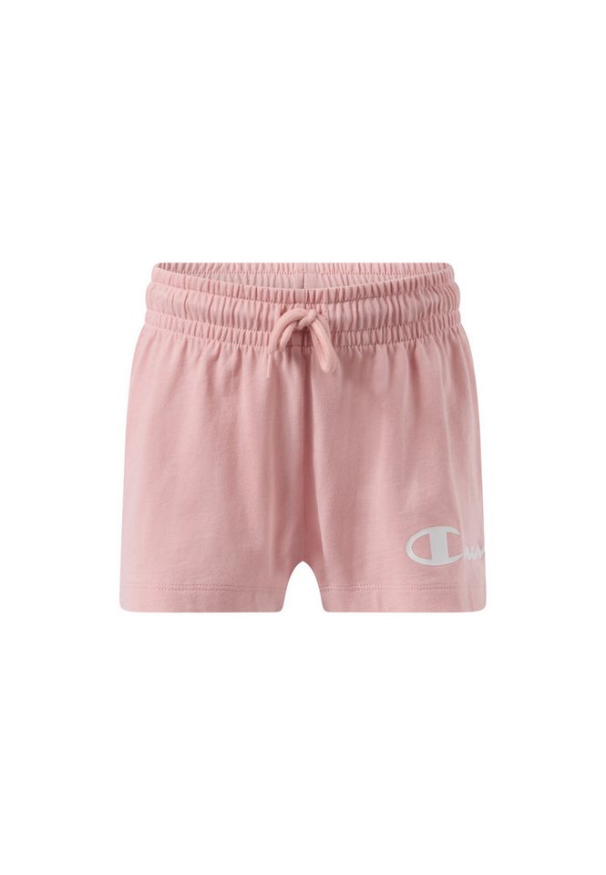 Champion Sweatshorts BASIC Shorts Large Logo für Kinder, aus Baumwolle, bequeme Passform – Bild 4 von 4