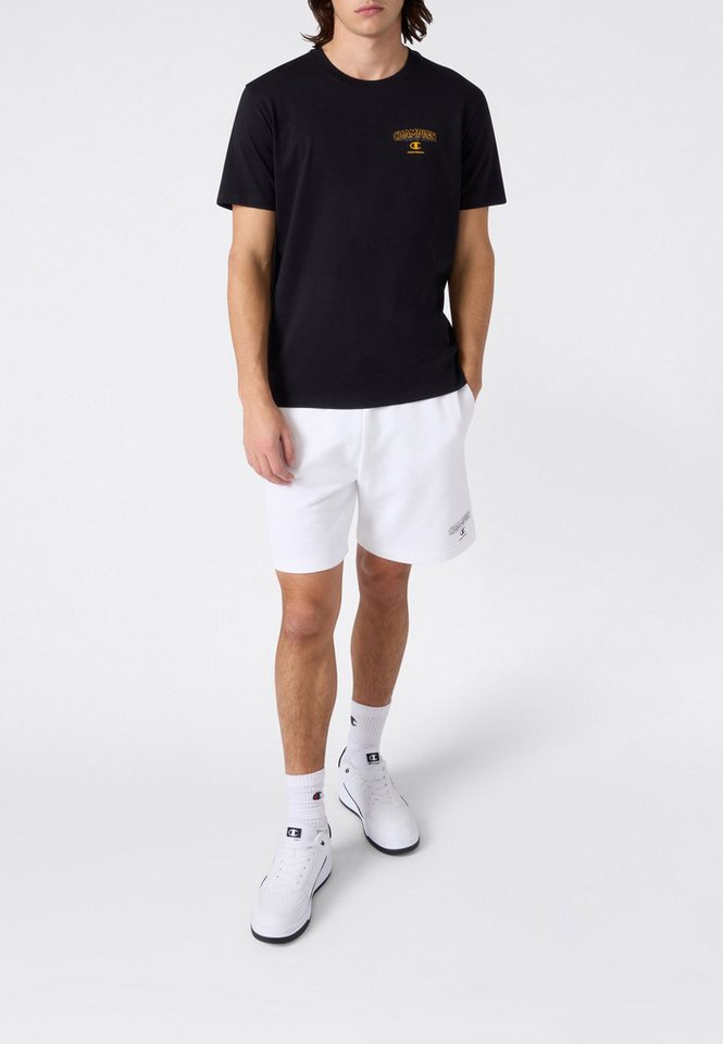 Champion T-Shirt Graphic Tee Kurzarm, mit Rundhalsausschnitt, aus Baumwolle, gerader Abschluss – Bild 2 von 2