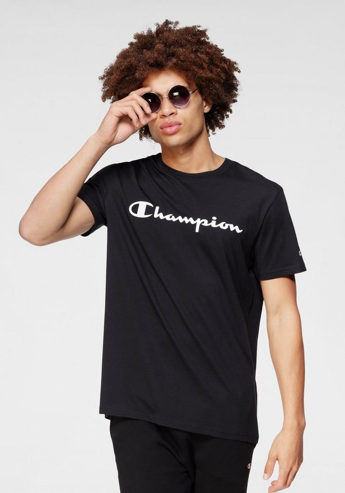 Champion T-Shirt (Packung, 2er-Pack) 2er-Pack, mit Rundhalsausschnitt, aus Baumwolle, Kurzarm – Bild 2 von 5