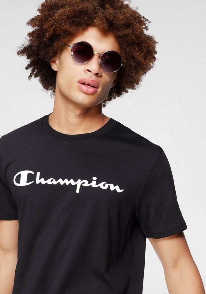 Champion T-Shirt (Packung, 2er-Pack) 2er-Pack, mit Rundhalsausschnitt, aus Baumwolle, Kurzarm – Bild 4 von 5