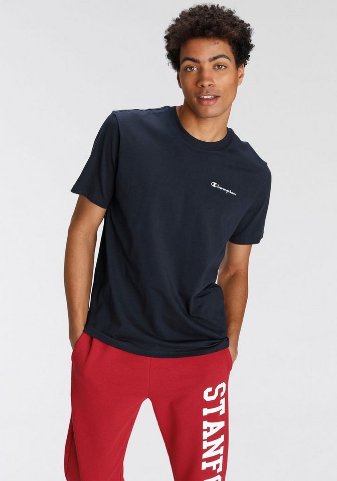 Champion T-Shirt (Packung, 2er-Pack) 2er-Pack, mit Rundhalsausschnitt, Kurzarm-Design, aus Baumwolle – Bild 2 von 5