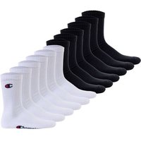 CHAMPION Champion Unisex Socken, 12 Paar - Crew Socken Basic, Größe EU 35-38 in Weiß