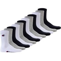 CHAMPION Champion Unisex Socken, 12 Paar - Crew Socken Basic, Größe EU 39-42 in Schwarz