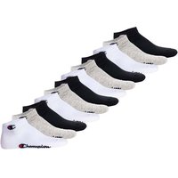 CHAMPION Champion Unisex Socken, 12er Pack - Quarter Socken, Basic, Logo, Größe EU 39-42 in Schwarz