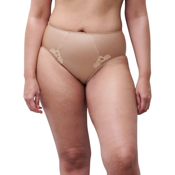 Chantelle Slip HEDONA blickdichtes Gewebe, Guipure Spitze