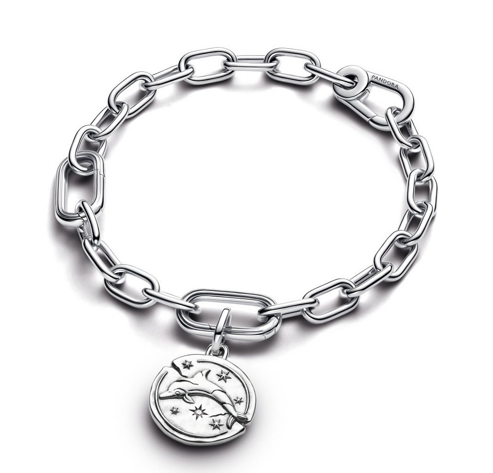 Pandora Charm-Einhänger Pandora ME Delphin Medaillon Charm Anhänger 794807C01 (1-tlg) – Bild 3 von 5