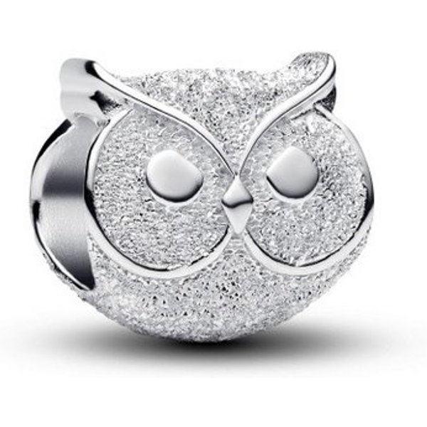 Pandora Charm-Einhänger Pandora Moments Strukturierte Eule Mini Charm 794525C00 (1-tlg)