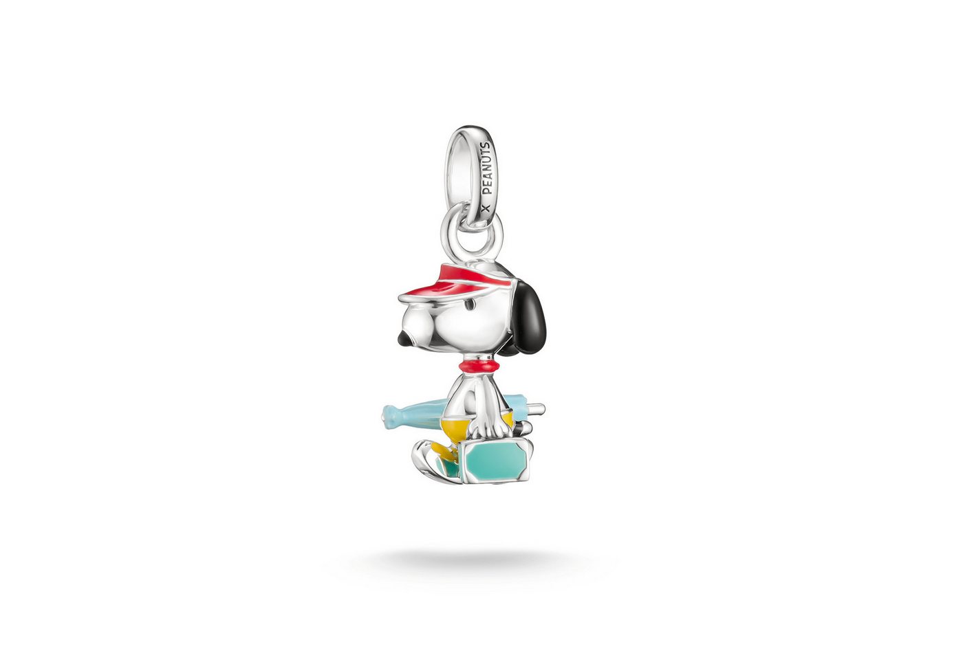 THOMAS SABO Charm-Einhänger THOMAS SABO x Peanuts Snoopy Charm - Connect, Emaille – Bild 2 von 3