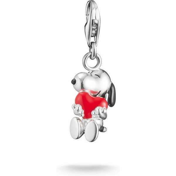 THOMAS SABO Charm-Einhänger THOMAS SABO x Peanuts Snoopy & Herz Charm - Original