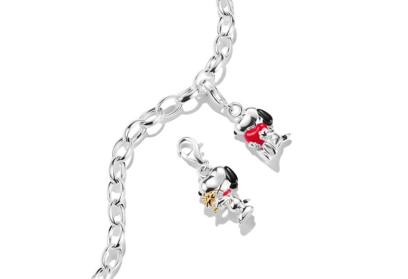 THOMAS SABO Charm-Einhänger THOMAS SABO x Peanuts Snoopy & Herz Charm - Original – Bild 3 von 4