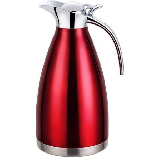 Cheffinger Isolierkanne Thermoskanne 1,8L Isolierkanne Teekanne Thermosflasche Kaffeekanne, 1.8 l, (1-St)
