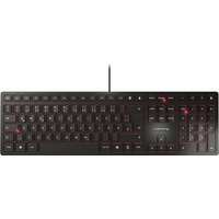 CHERRY KC6000 SLIM Tastatur Wired DE 1.85m schwarz