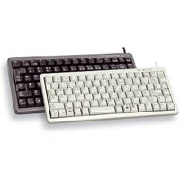 CHERRY ML4100 Tastatur Wired US MX schwarz TKL 75% hellgrau