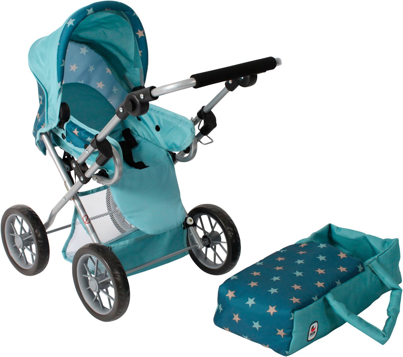 CHIC2000 Kombi-Puppenwagen Leni, mit herausnehmbarer Tragetasche – Bild 4 von 5