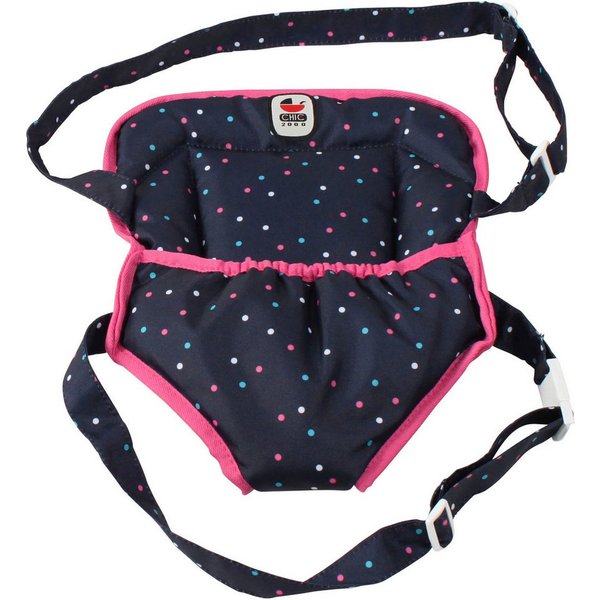 CHIC2000 Puppen Bauchtrage Konfetti