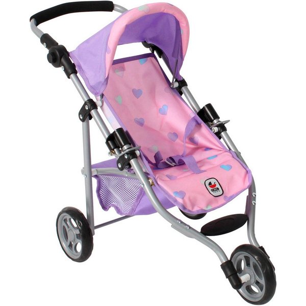 CHIC2000 Puppenbuggy Jogging-Buggy Lola, mit klappbarem Verdeck
