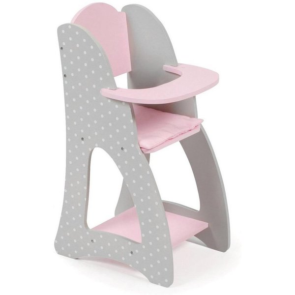 CHIC2000 Puppenhochstuhl Puntos, grey