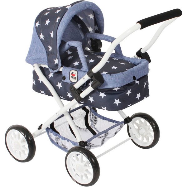 CHIC2000 Puppenwagen Smarty, Mini-Kuschelwagen, mit herausnehmbarer Tragetasche