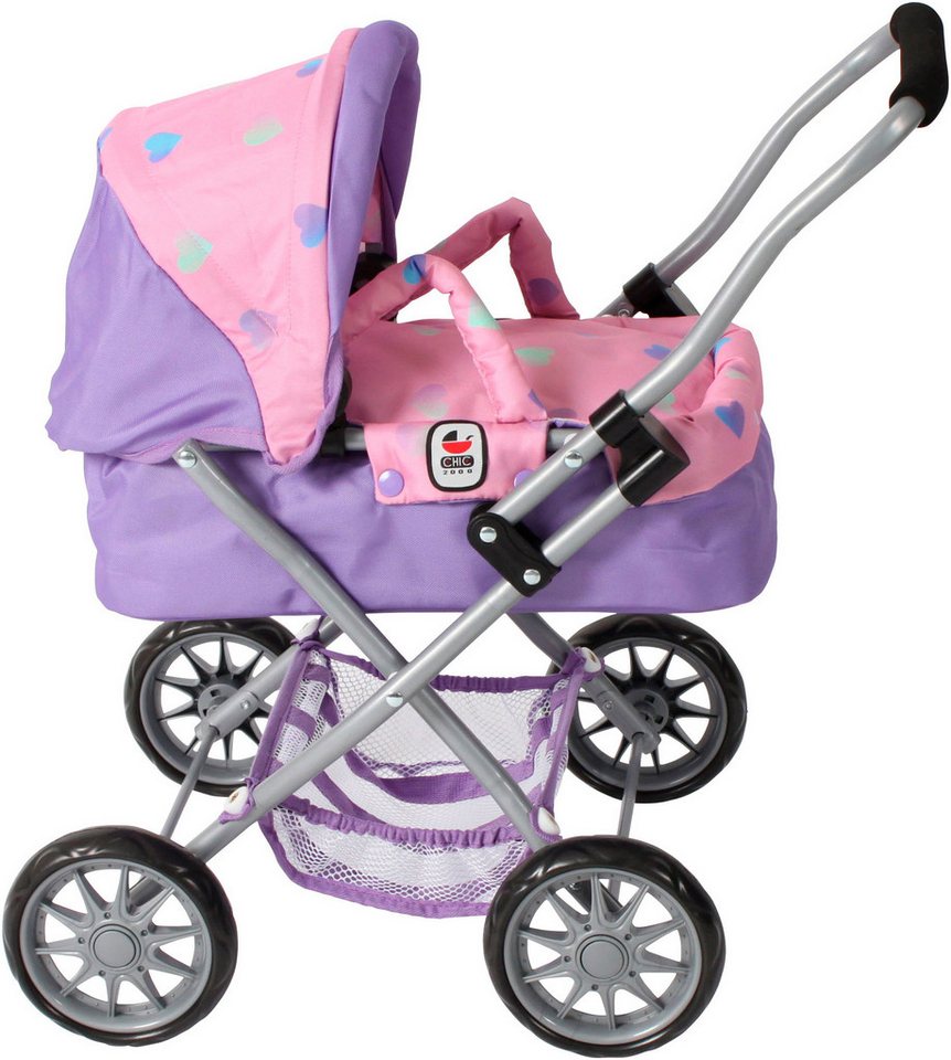 CHIC2000 Puppenwagen Smarty, Mini-Kuschelwagen, mit herausnehmbarer Tragetasche – Bild 2 von 3