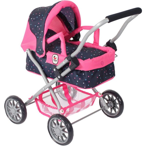 CHIC2000 Puppenwagen Smarty, Mini-Kuschelwagen, mit herausnehmbarer Tragetasche