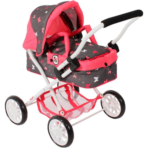 CHIC2000 Puppenwagen Smarty, Mini-Kuschelwagen, mit herausnehmbarer Tragetasche