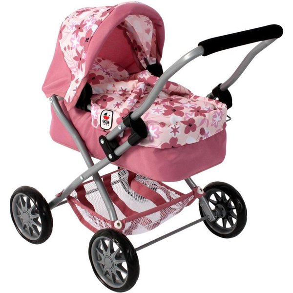 CHIC2000 Puppenwagen Smarty, Mini-Kuschelwagen, mit herausnehmbarer Tragetasche