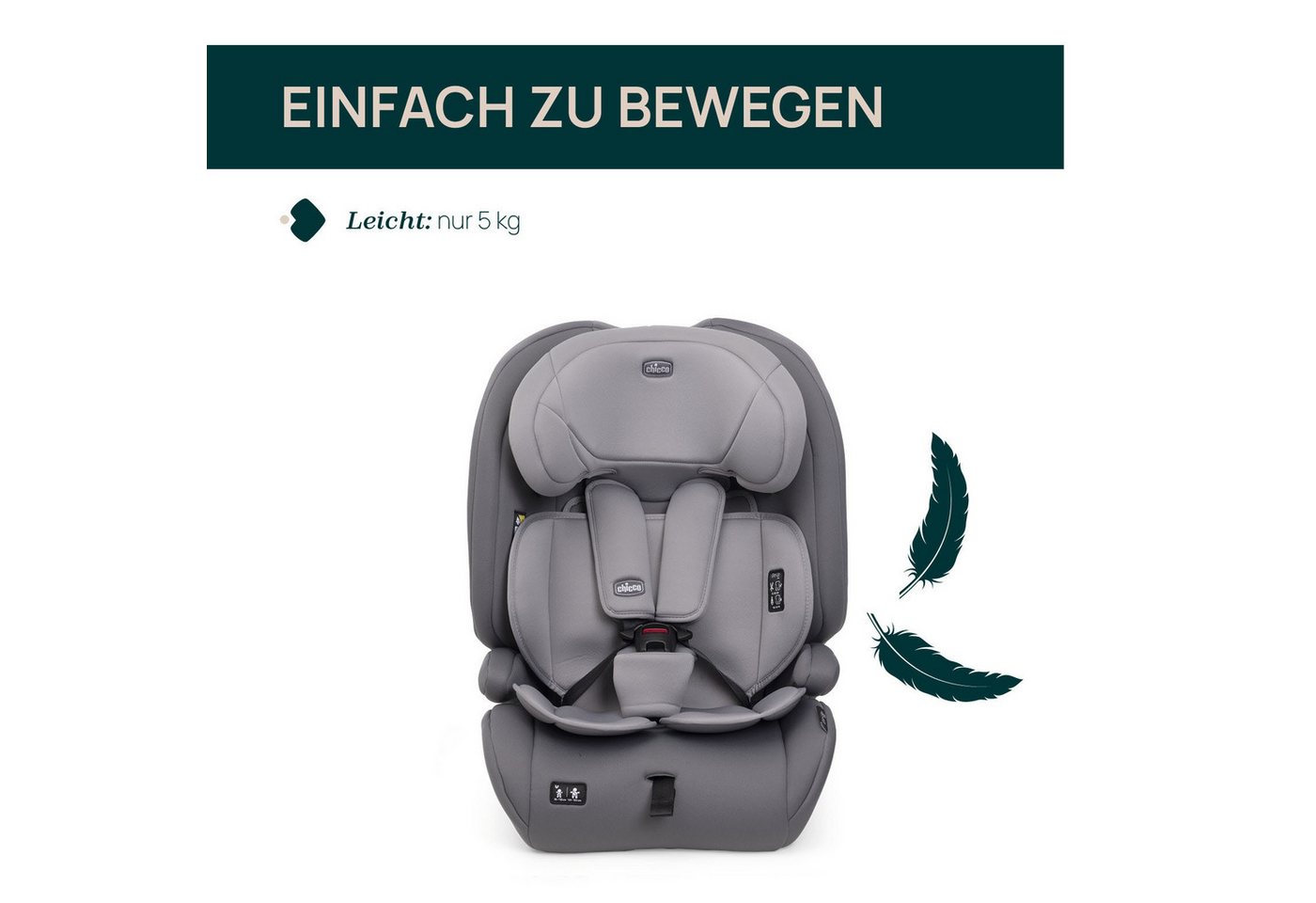Chicco Autokindersitz Gro-Up I-Size, ab: 15 Monaten, bis: 12 Jahren, ab: 76 cm, bis: 150 cm – Bild 3 von 5