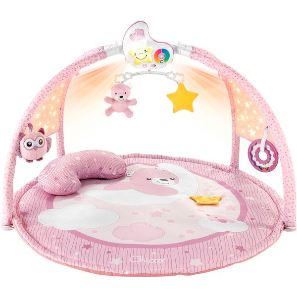 Chicco Baby Gym Farbspiel Gym, Pink, mit Projektionen und Melodien