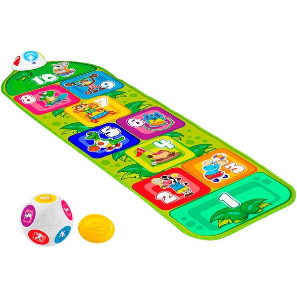 Chicco Musikmatte Elektronische Hüpfmatte, mit Licht und Sound
