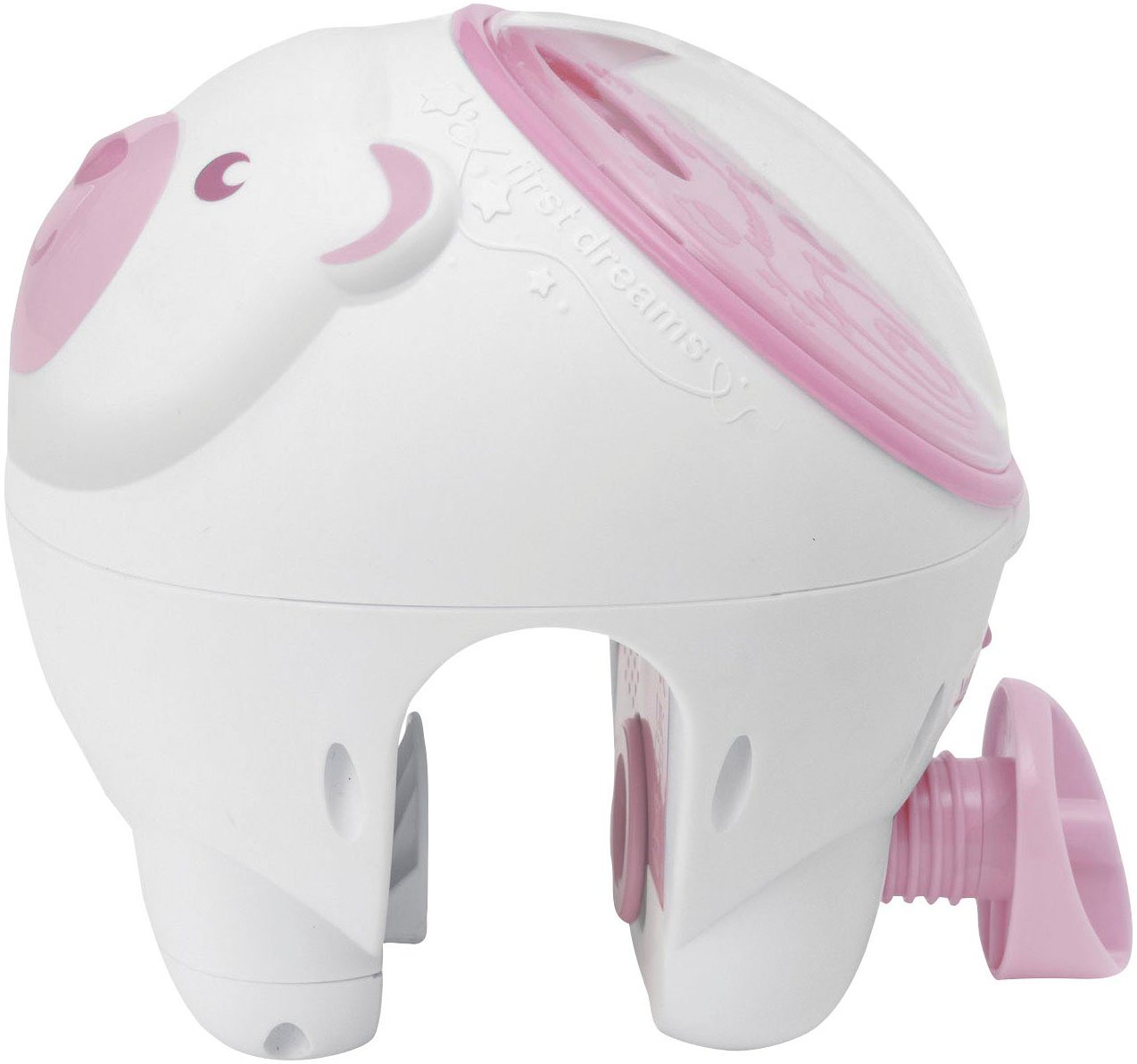 Chicco Nachtlicht Projektor Eisbär, rosa, Deckenprojektion, Einschlafhilfe, Farbwechsel, Melodien, Nachtlichtfunktion, ohne Leuchtmittel, Farbwechsler, mit Proj – Bild 5 von 5