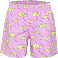 CHIEMSEE Badehose im angesagten Alloverprint, Größe XL in Lila