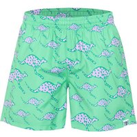 CHIEMSEE Badehose im angesagten Alloverprint, Größe XL in Grün