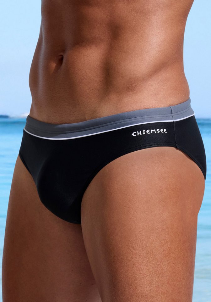 Chiemsee Badehose mit farblich abgesetztem Bund – Bild 3 von 5