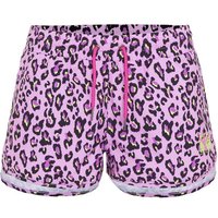 CHIEMSEE Badeshorts mit Print am Bein, Größe S in Lila