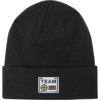 CHIEMSEE Beanie mit Umschlagbund, Größe OSO in Schwarz