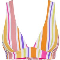 CHIEMSEE Bikini-Oberteil mit Muster und rückseitigen Double-Straps, Größe 36 C_D in Weiß