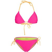 CHIEMSEE Bikini-Set mit Kontrastfutter, Größe 34 A/B in Pink