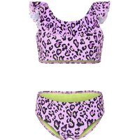 CHIEMSEE Bikini-Set mit Rüschen, Größe 158/164 in Lila