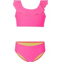 CHIEMSEE Bikini-Set mit Rüschen, Größe 146/152 in Pink
