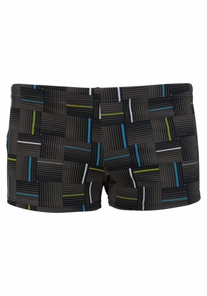 Chiemsee Boxer-Badehose mit modischem Allovermuster – Bild 2 von 5