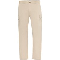 CHIEMSEE Cargohose mit teil-elastischem Komfortbund, Größe 2XL in Beige