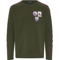 CHIEMSEE Herren Pullover Knitted Sweater, Größe S in Grau