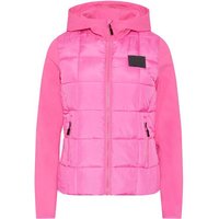 CHIEMSEE Jacke im Materialmix, Größe M in Pink