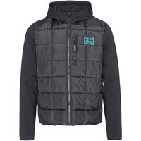 CHIEMSEE Jacke mit gestepptem Mittelbereich, Größe L in Schwarz